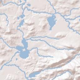 Bay Pond New York Terrain Map