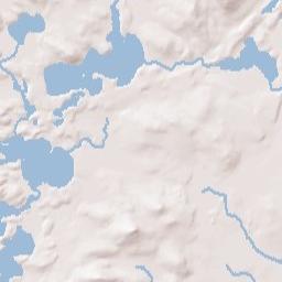 Paul Smiths New York Terrain Map