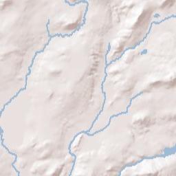 Vermontville New York Terrain Map