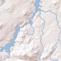 Franklin Falls New York Terrain Map