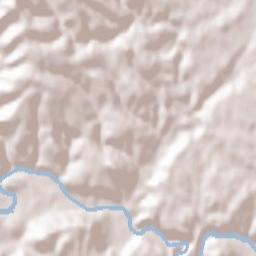 Les Vans Terrain Map