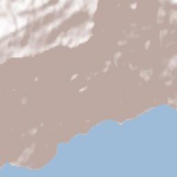 Alupka Terrain Map