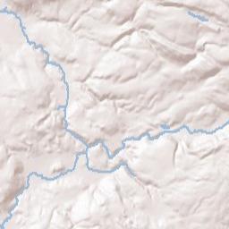 Yellowstone National Park, Wyoming Terrain Map