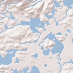 Upper Saint Regis New York Terrain Map