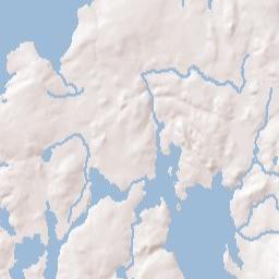 1102 Main St, Acadia National Park, Mt Desert Terrain Map