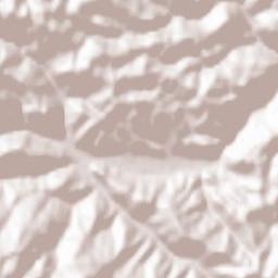 Krupanj Terrain Map