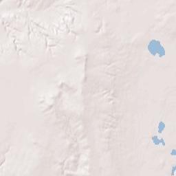 Hughes County Terrain Map