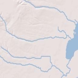 Iosco County Terrain Map
