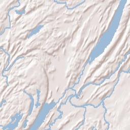 Oxbow New York Terrain Map