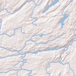 Fowler New York Terrain Map