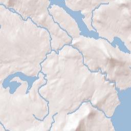 Lincolnville Terrain Map