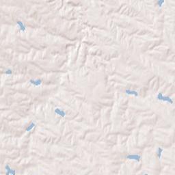 Haakon County Terrain Map