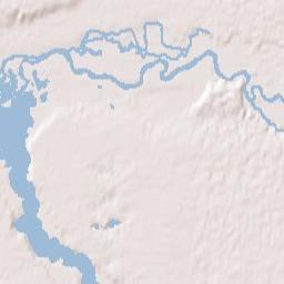 Manistee County Terrain Map