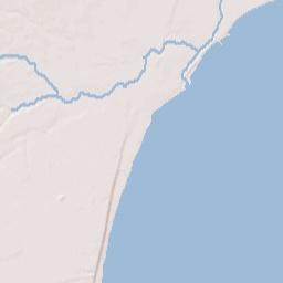 Tawas City Terrain Map