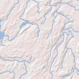 Fullerville New York Terrain Map