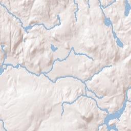 Fine New York Terrain Map