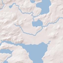 Tupper Lake New York Terrain Map