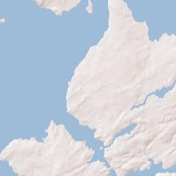 Deer Isle Terrain Map