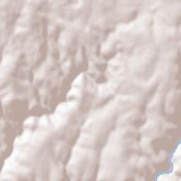 Département de l'Aveyron Terrain Map