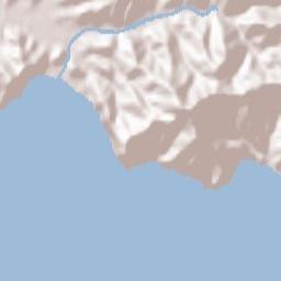 Moneglia Terrain Map
