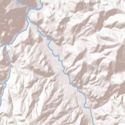 Custer County Terrain Map