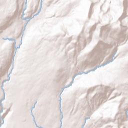 S Entrance Rd, Yellowstone National Park, Moran Terrain Map