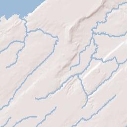 Saint Lawrence New York Terrain Map