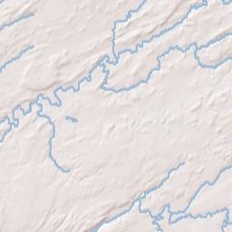 Philadelphia New York Terrain Map
