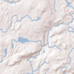 Oswegatchie New York Terrain Map