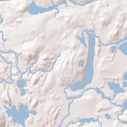 Star Lake New York Terrain Map