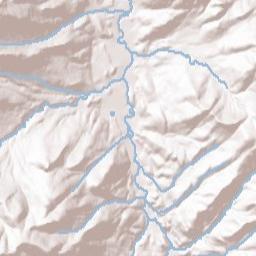 Saint Huberts New York Terrain Map