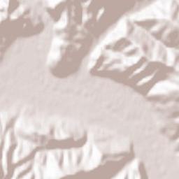 Ljubovija Terrain Map