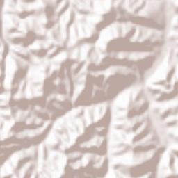 Monbetsu Shi Terrain Map