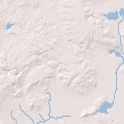 Waushara County Terrain Map