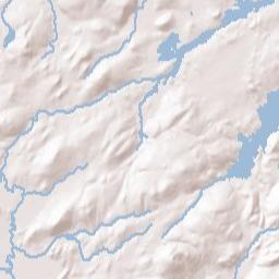 Wanakena New York Terrain Map