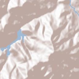 Careggine Terrain Map