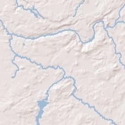 Natural Bridge New York Terrain Map