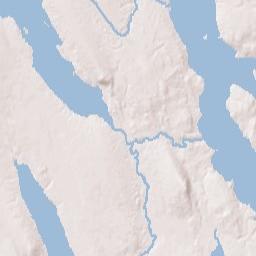 Bridgton Terrain Map