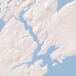 South Thomaston Terrain Map