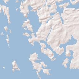 Vinalhaven Terrain Map
