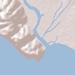 Ameglia Terrain Map