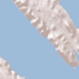 Preko Terrain Map