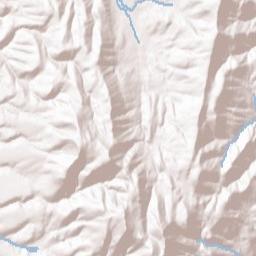 Gem County Terrain Map