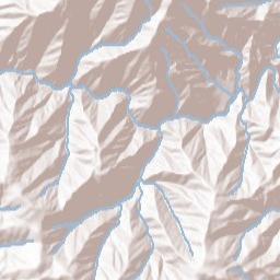 Banks Lowman Road, Boise National Forest Terrain Map