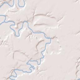 Blue Earth County Terrain Map