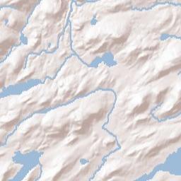 Partlow New York Terrain Map