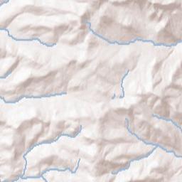 Orange County Terrain Map