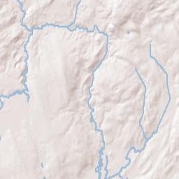 New Gloucester Terrain Map