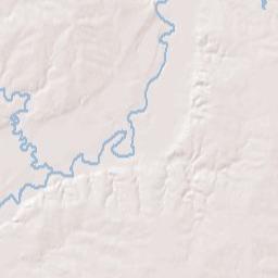Moody County Terrain Map