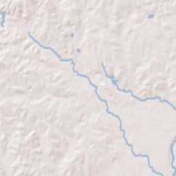 Evart Terrain Map